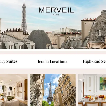 Merveil - Luxury - Tour Eiffel - Bac I דירה *